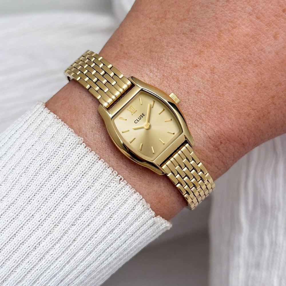 CLUSE Tonnette Mini, Steel, Gold, Gold Colour CW16503