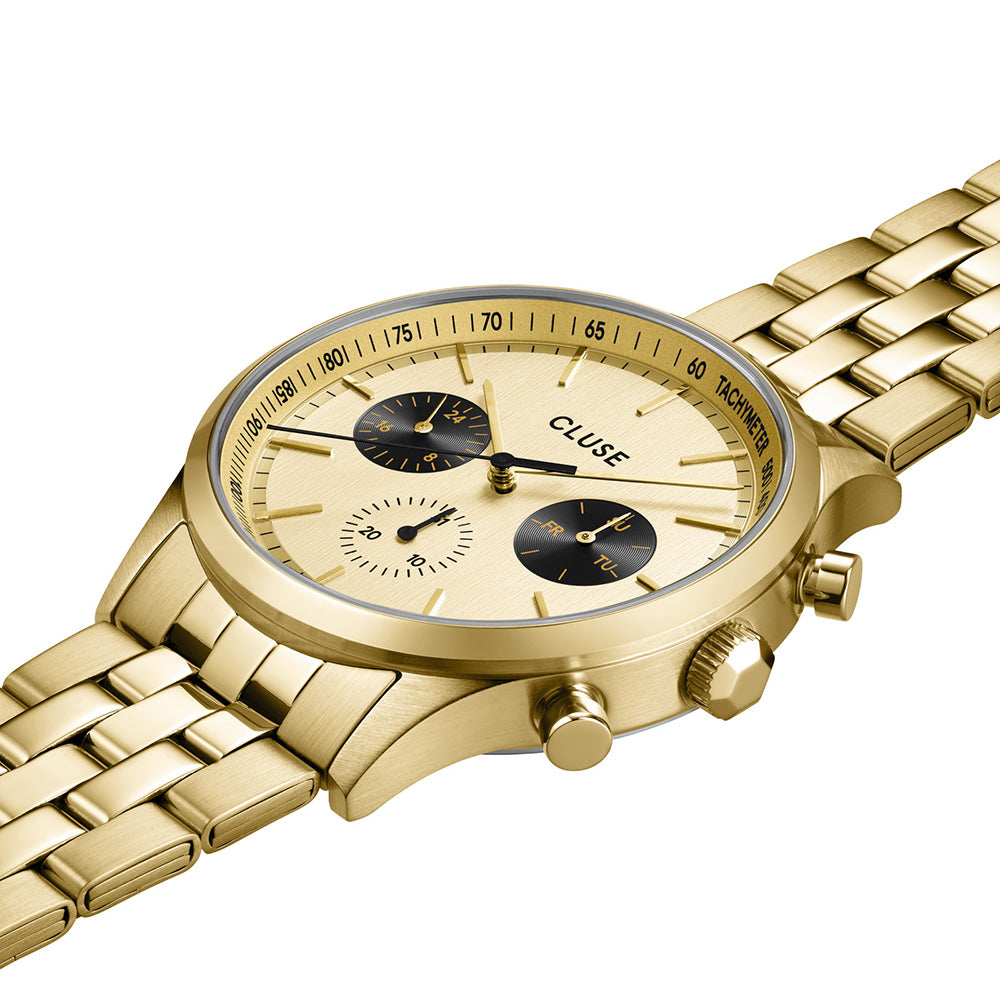 CLUSE Anthéor Multifunction Steel Full Gold