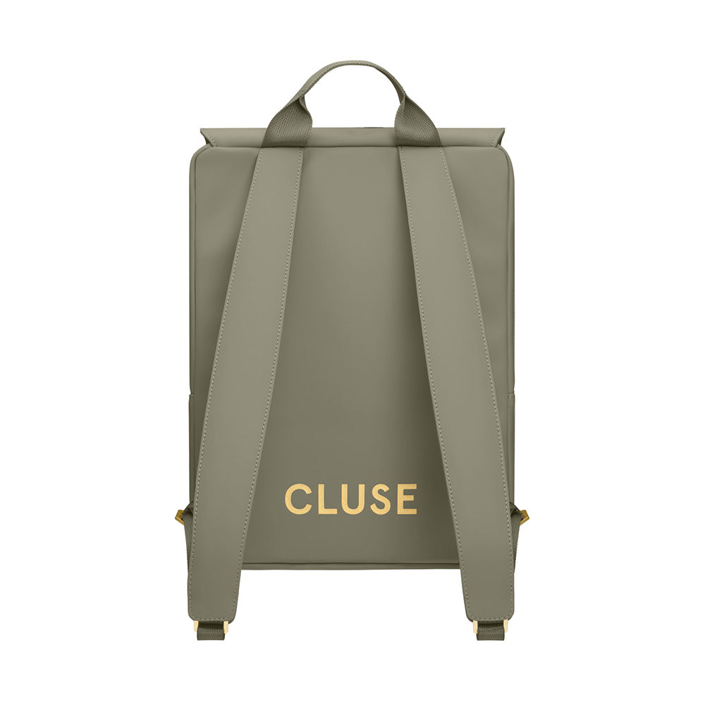 Σακίδιο Πλάτης Cluse Nuitée Backpack, Light Green, Gold Colour