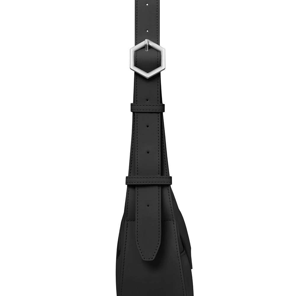 Cluse Sacroisé Petite Crossbody Black, Silver Colour