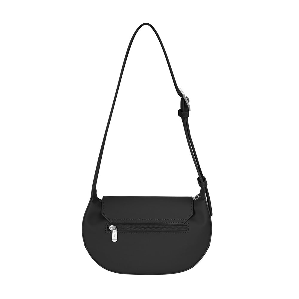 Cluse Sacroisé Petite Crossbody Black, Silver Colour