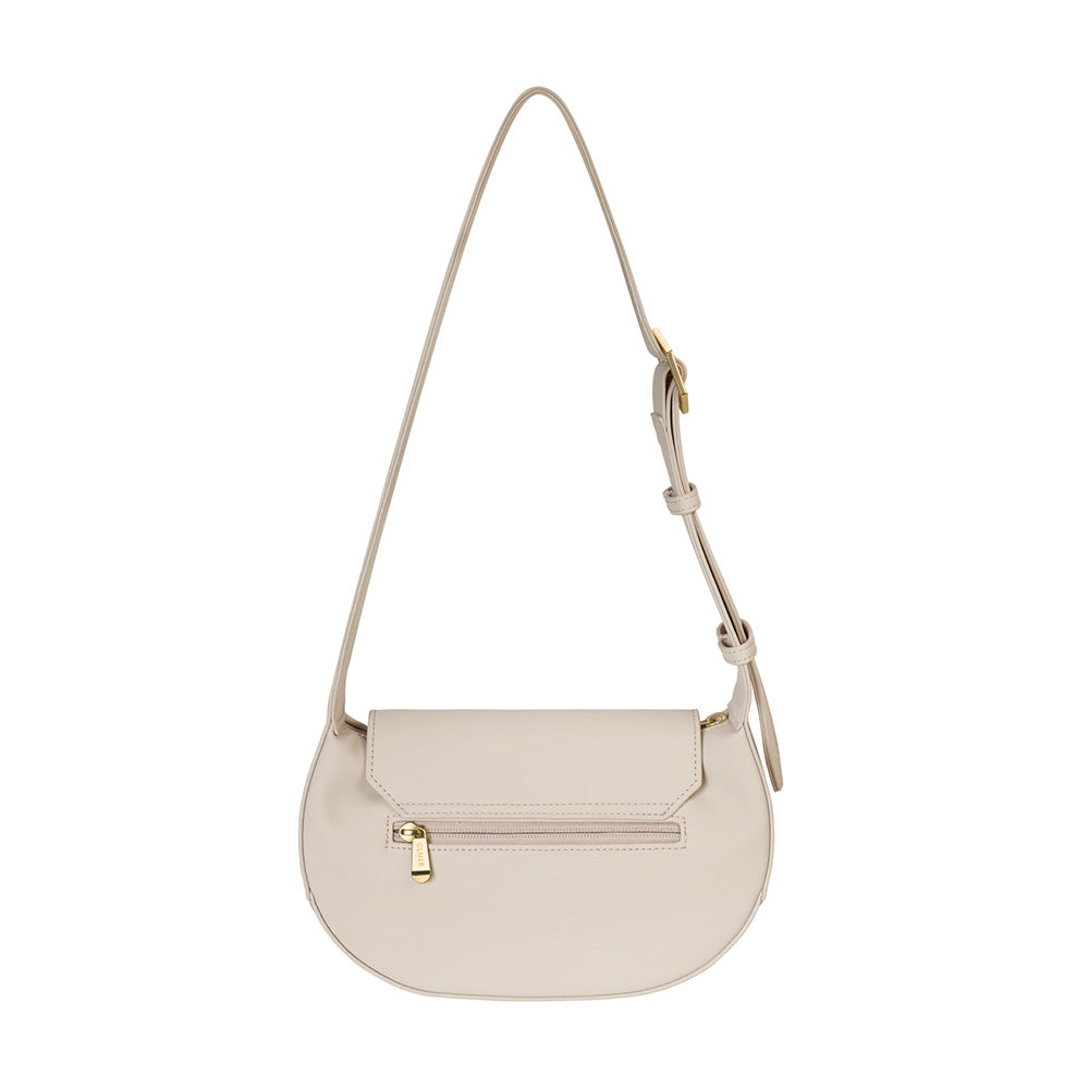 Cluse Sacroisé Petite Crossbody Beige, Gold Colour