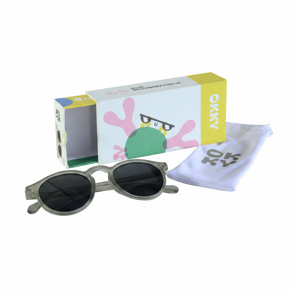 OKKY 9-16 Ετών Παιδικά Γυαλία Polarized Γκρί Ronan OK34002