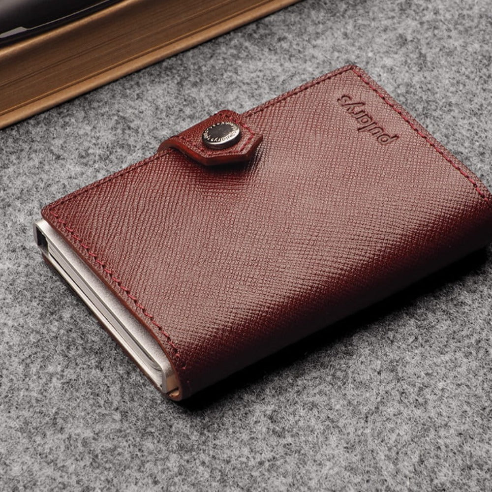 Pularys Easy Wallet Leather Cherry 210336303
