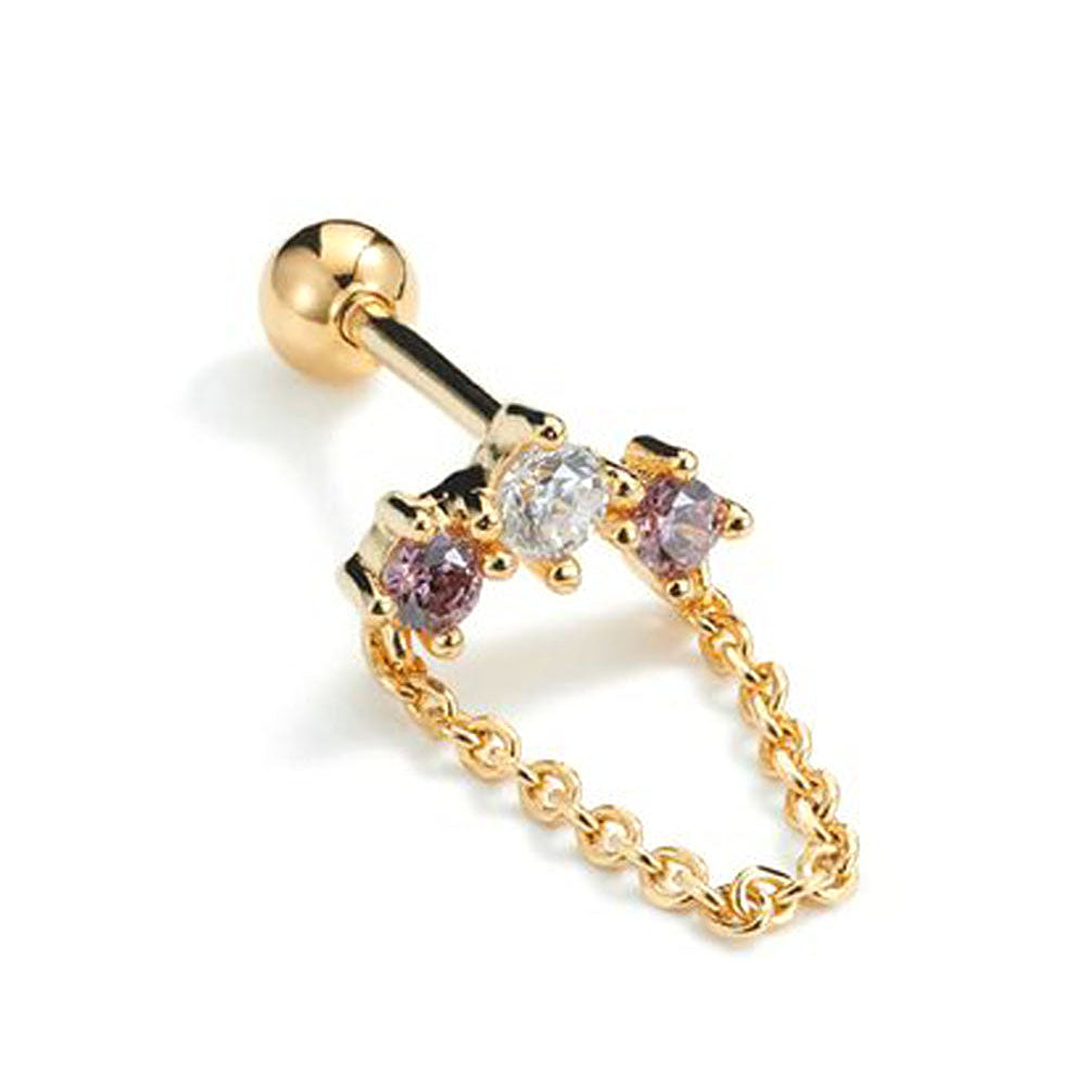 Aleyole Radiant Gold Piercing EG4406