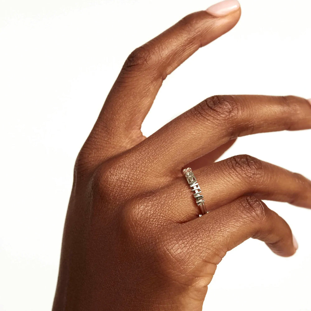 PDPaola Essential Silver Ring
