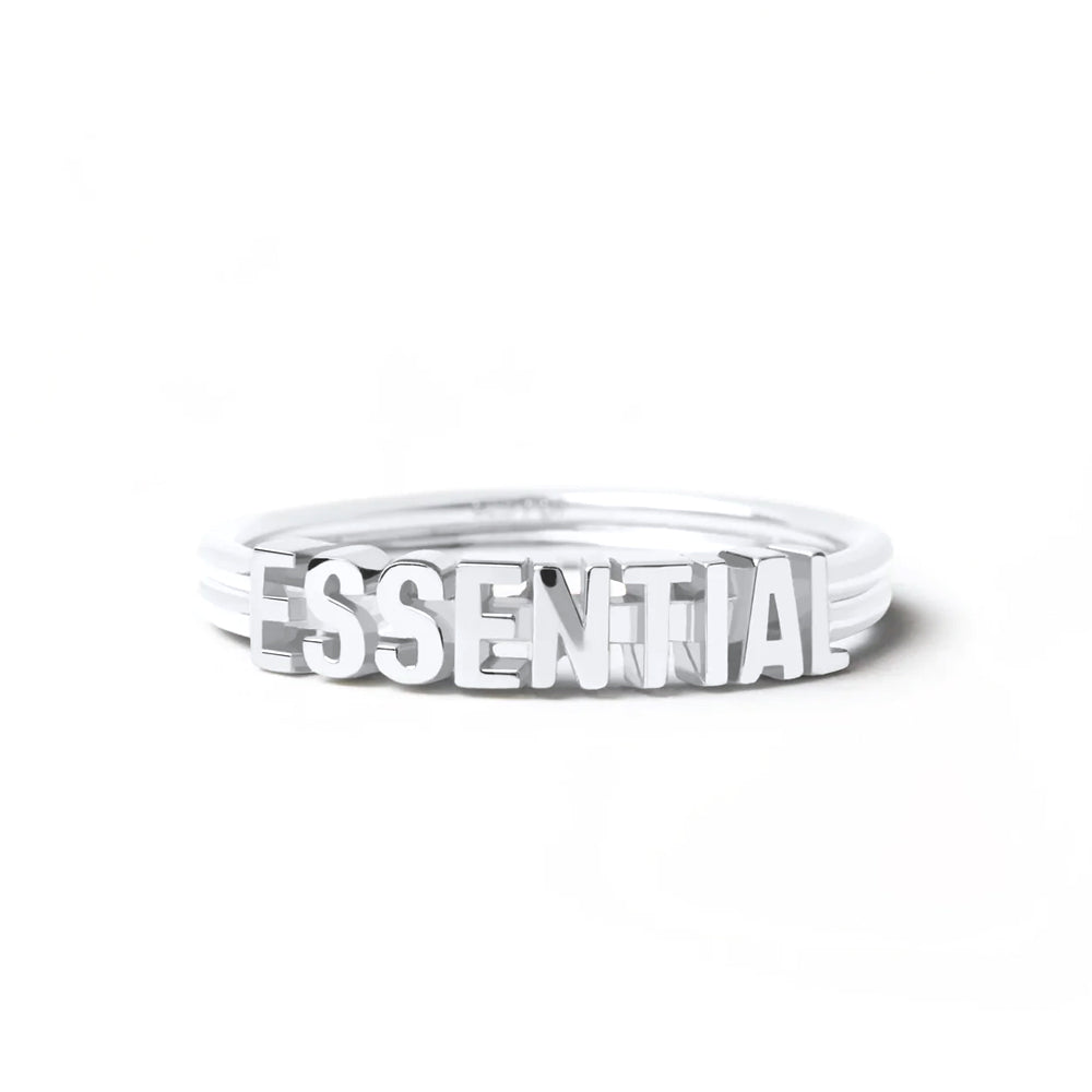 PDPaola Essential Silver Ring