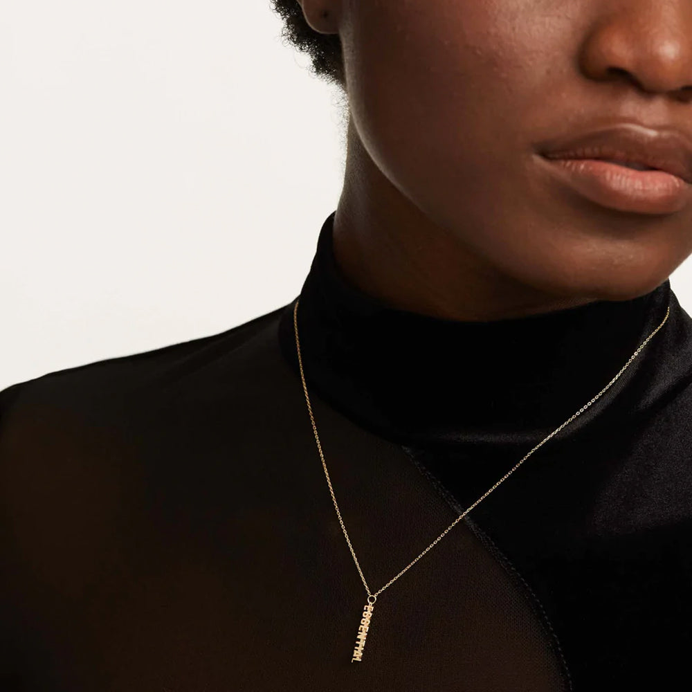 PDPaola Essential Gold Necklace