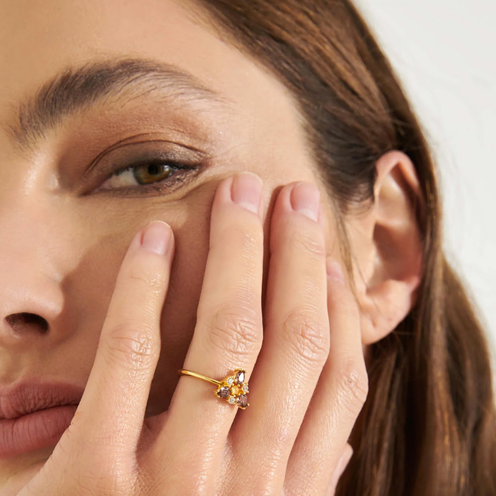 Aleyole Gallery Gold Ring RG4409