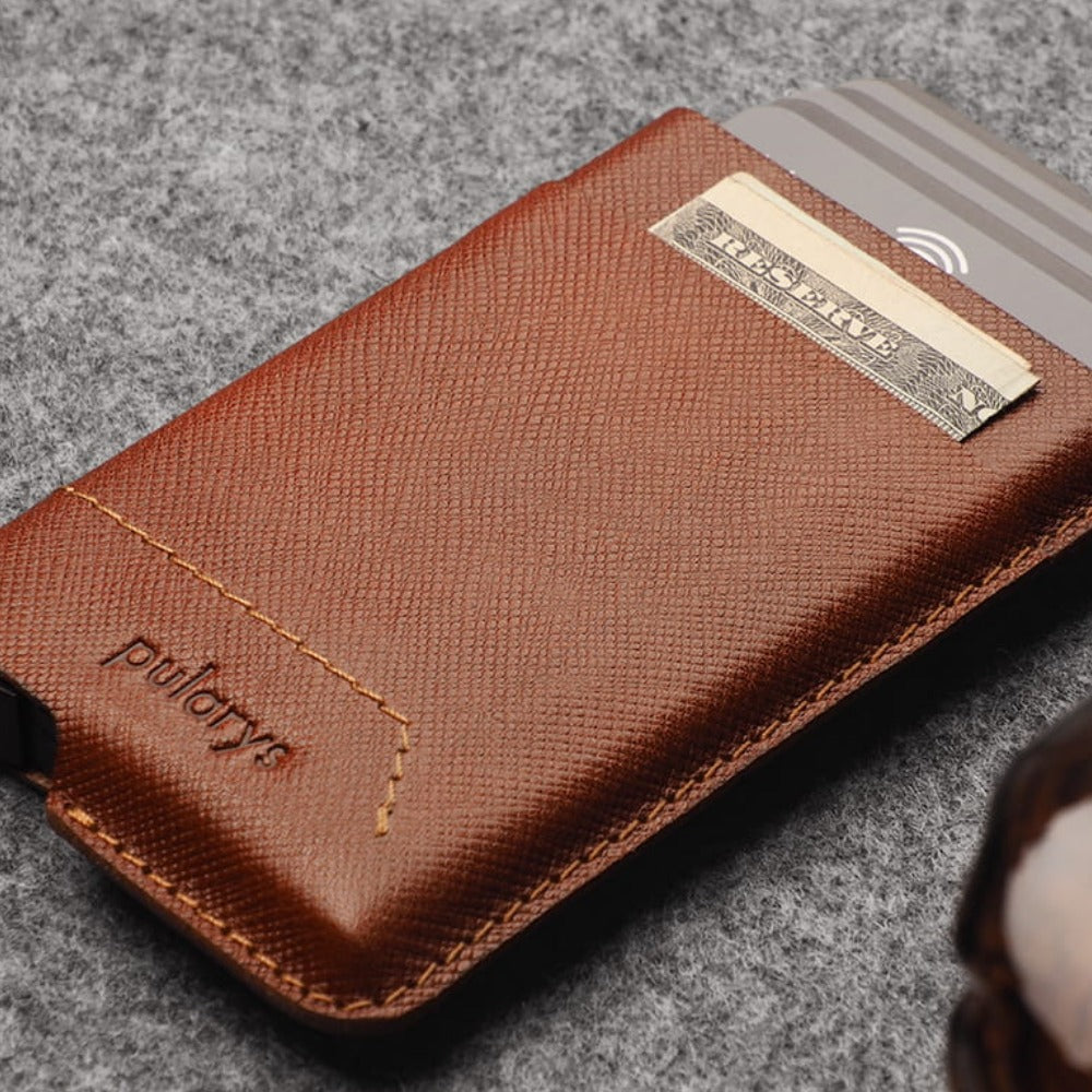 PULARYS Gobi Saffiano Leather Cherry 172436306