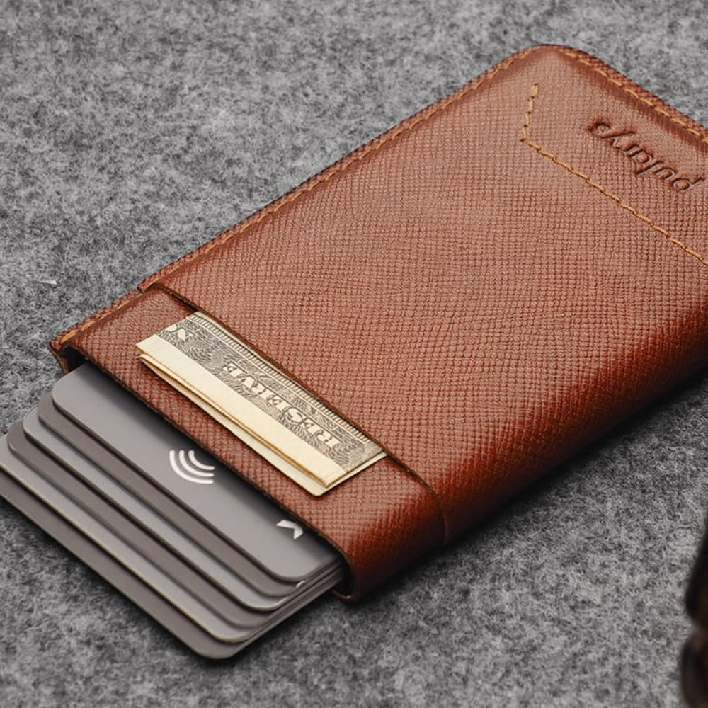 PULARYS Gobi Saffiano Leather Cherry 172436306