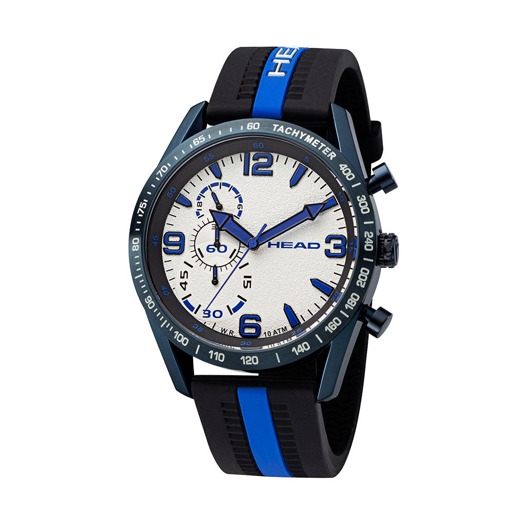 Head Watch London 44mm Black Blue H800232