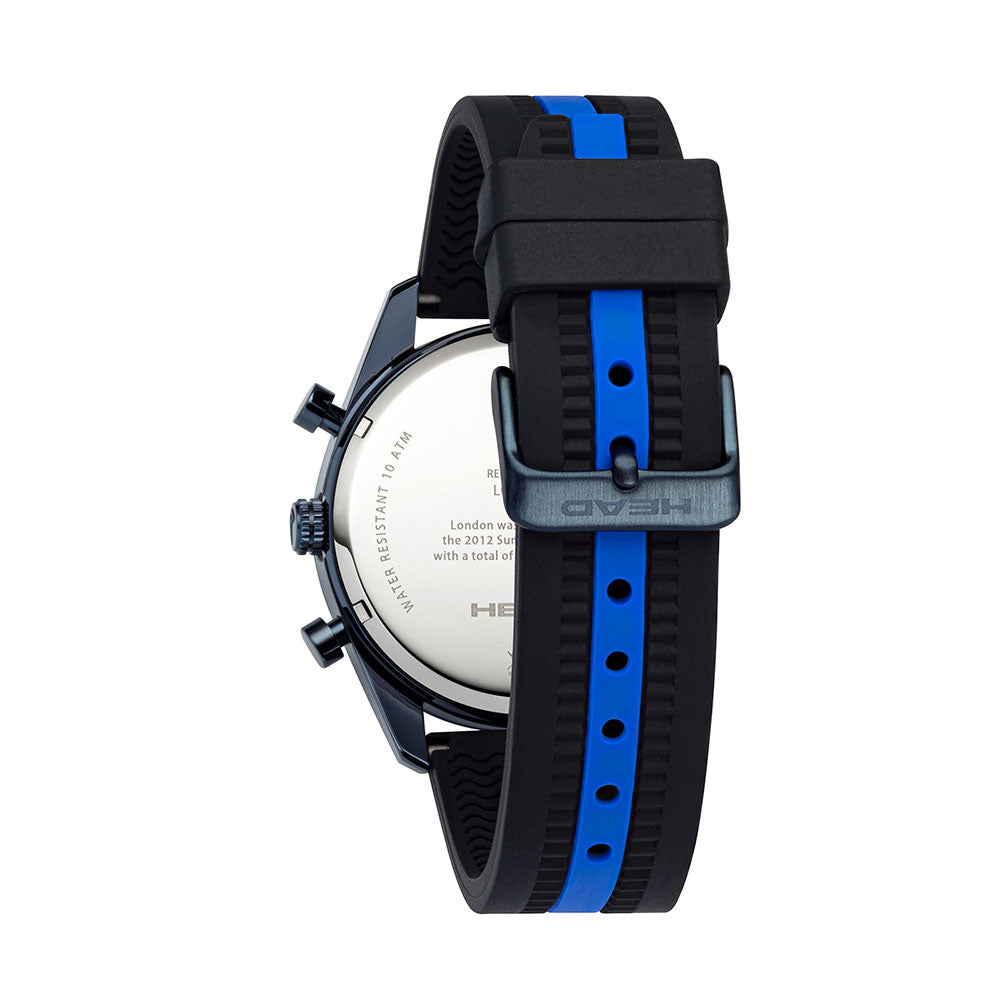 Head Watch London 44mm Black Blue H800232