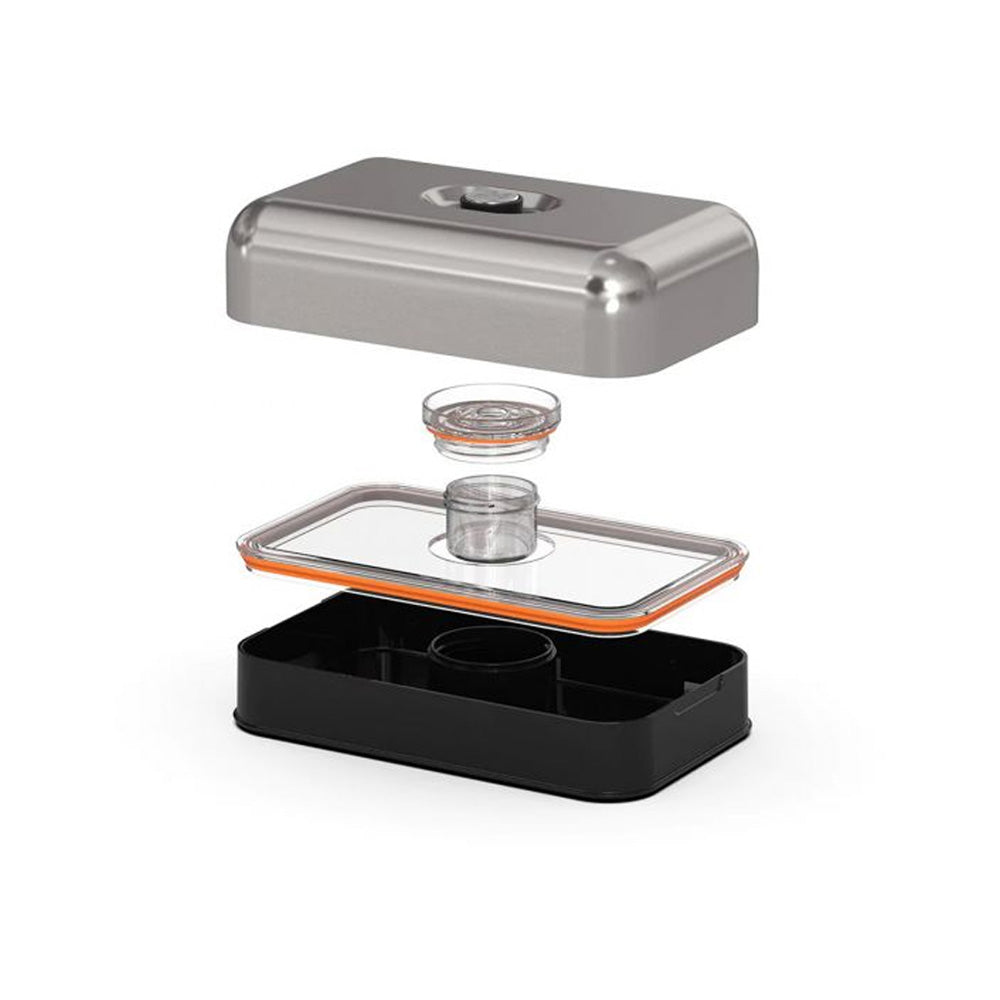 24Bottles Lunch Box από Ανοξείδωτο Ατσάλι Brushed Steel