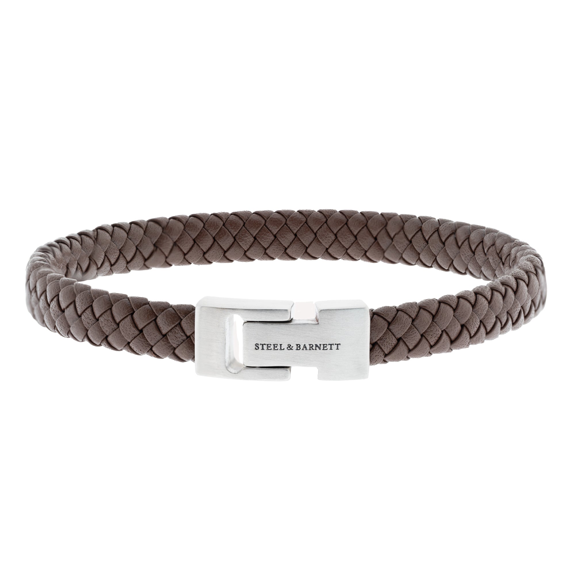Steel & Barnett Βραχιόλι Leather Bracelet Archie 02 LBA002