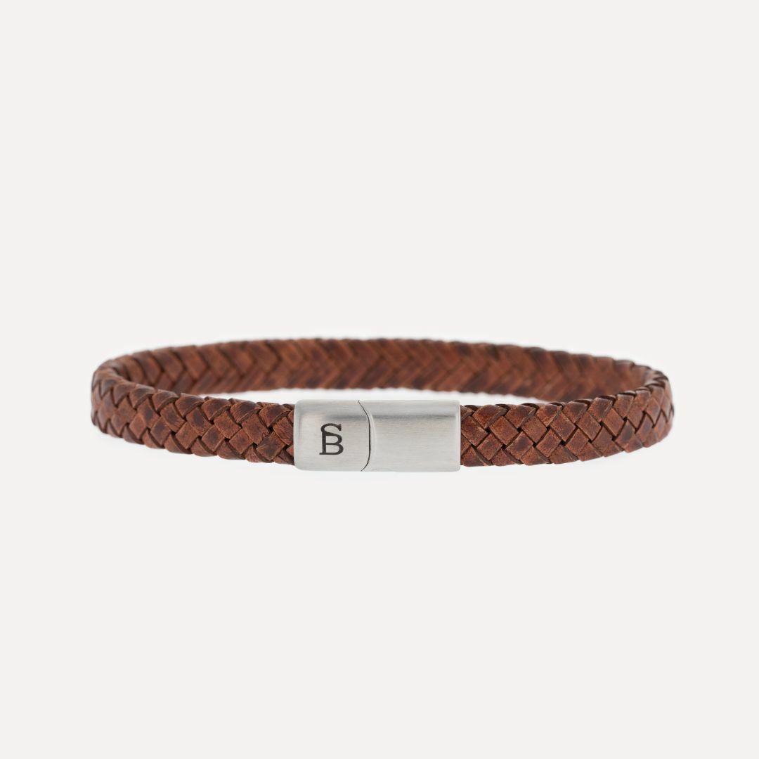 Steel & Barnett Βραχιόλι Leather Bracelet Riley LBR002