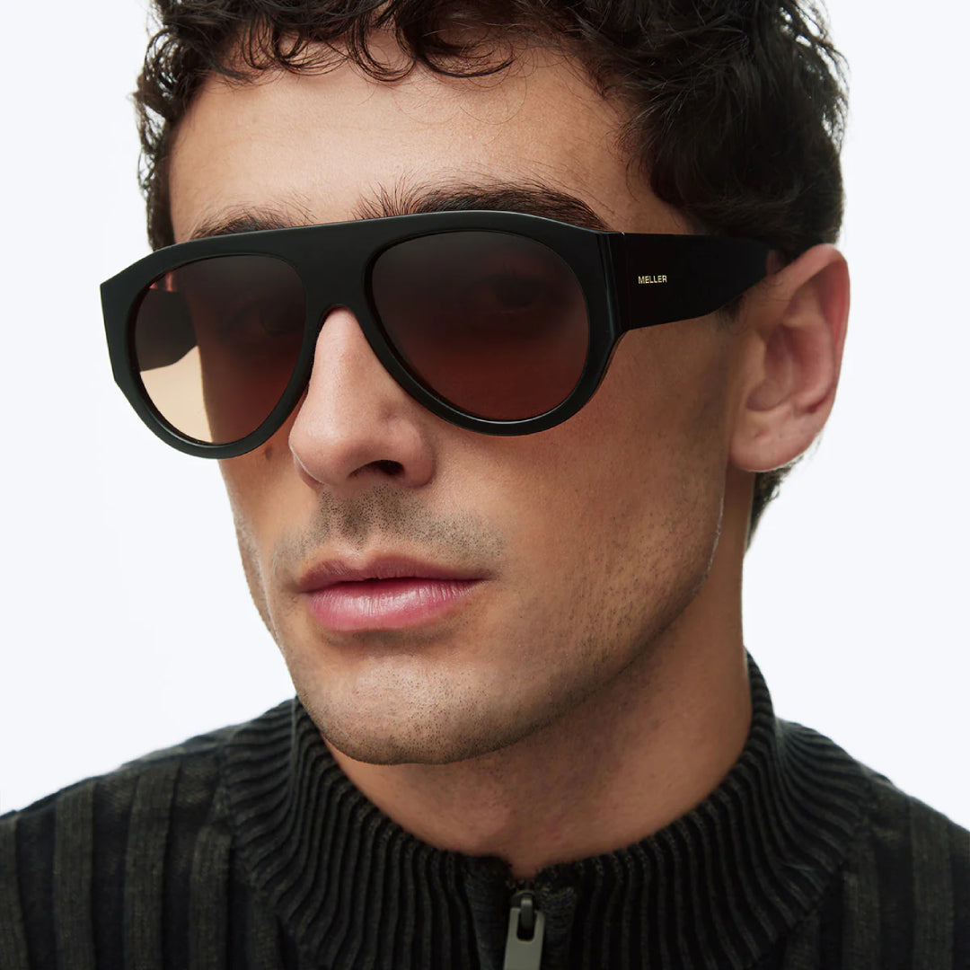 Meller Lira Black Brown Sunglasses