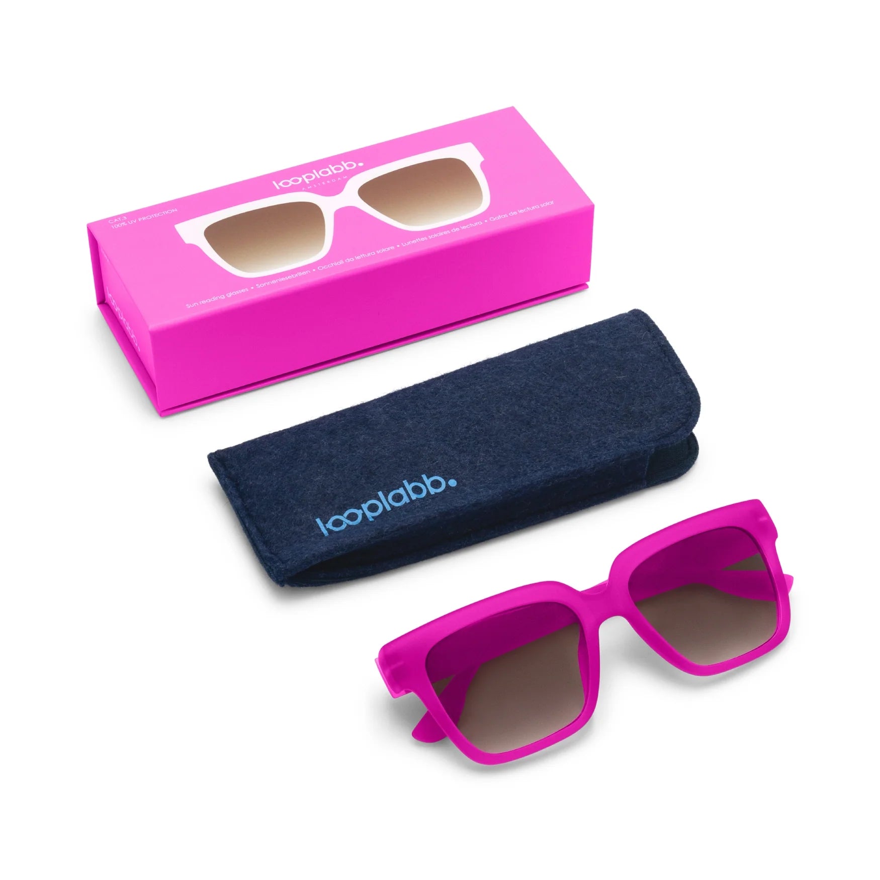 Γυαλιά Ηλίου Πρεσβυωπίας Looplabb MAX Sun Neon Pink