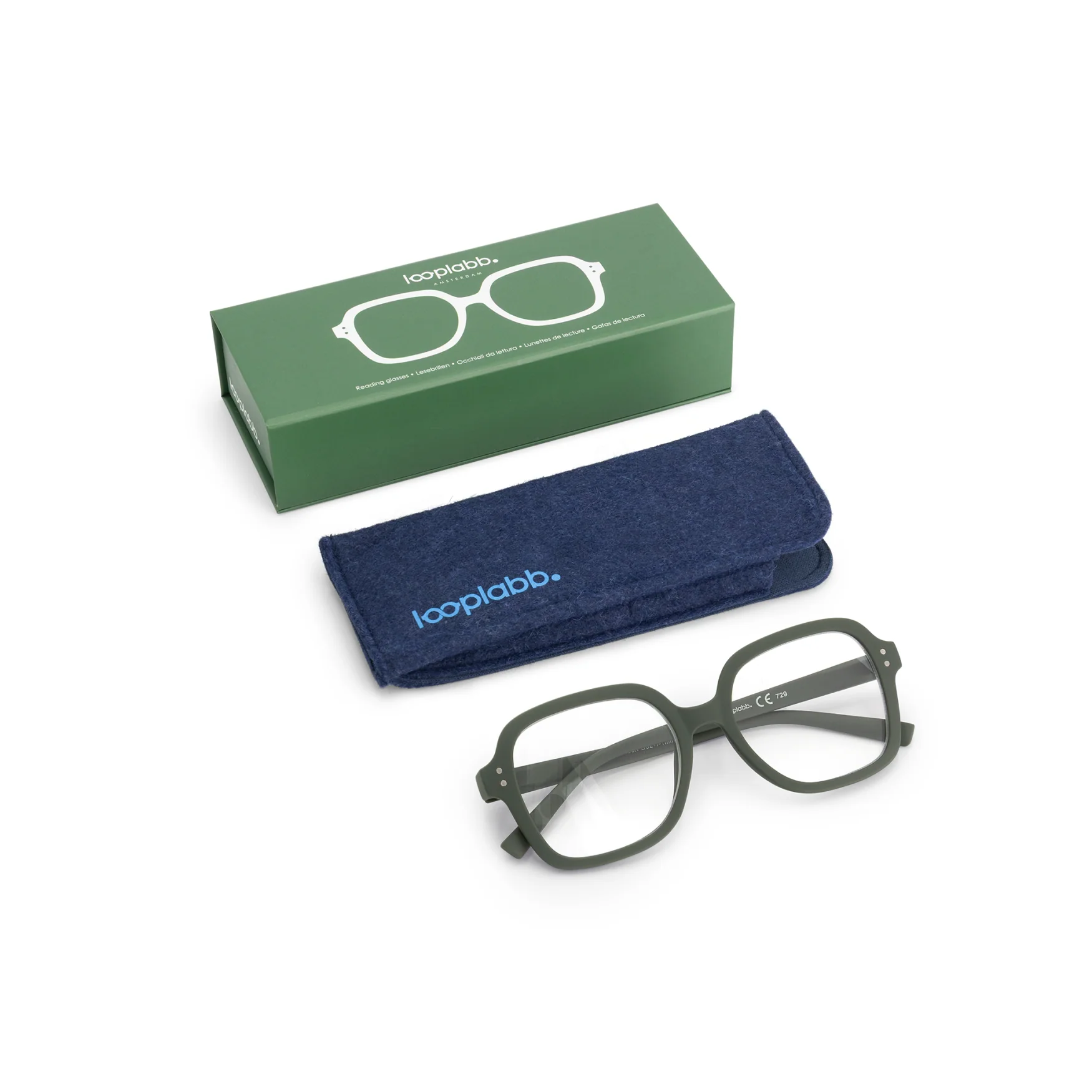 Γυαλιά Πρεσβυωπίας Looplabb Colette Olive Green