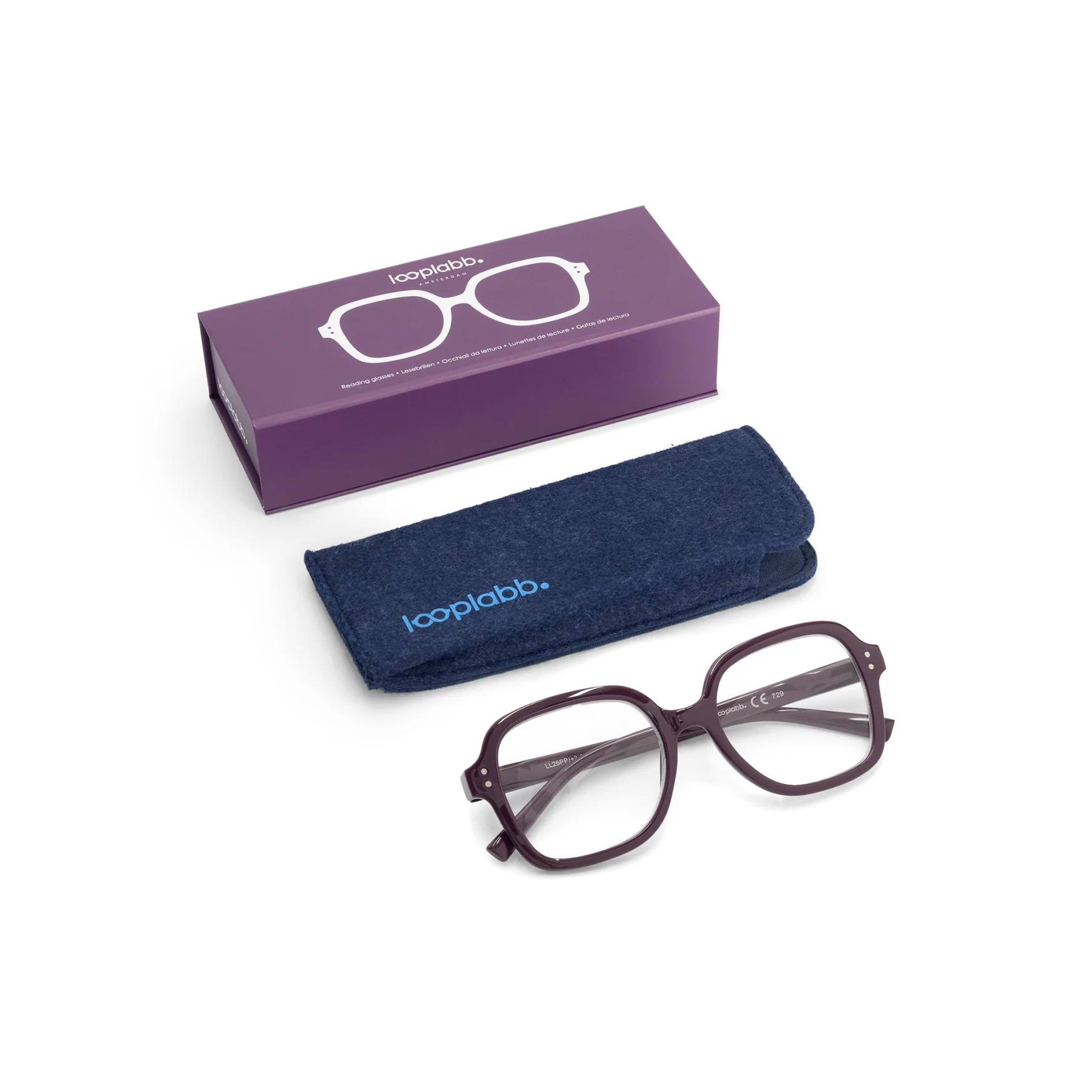 Γυαλιά Πρεσβυωπίας Looplabb Colette Purple Plum