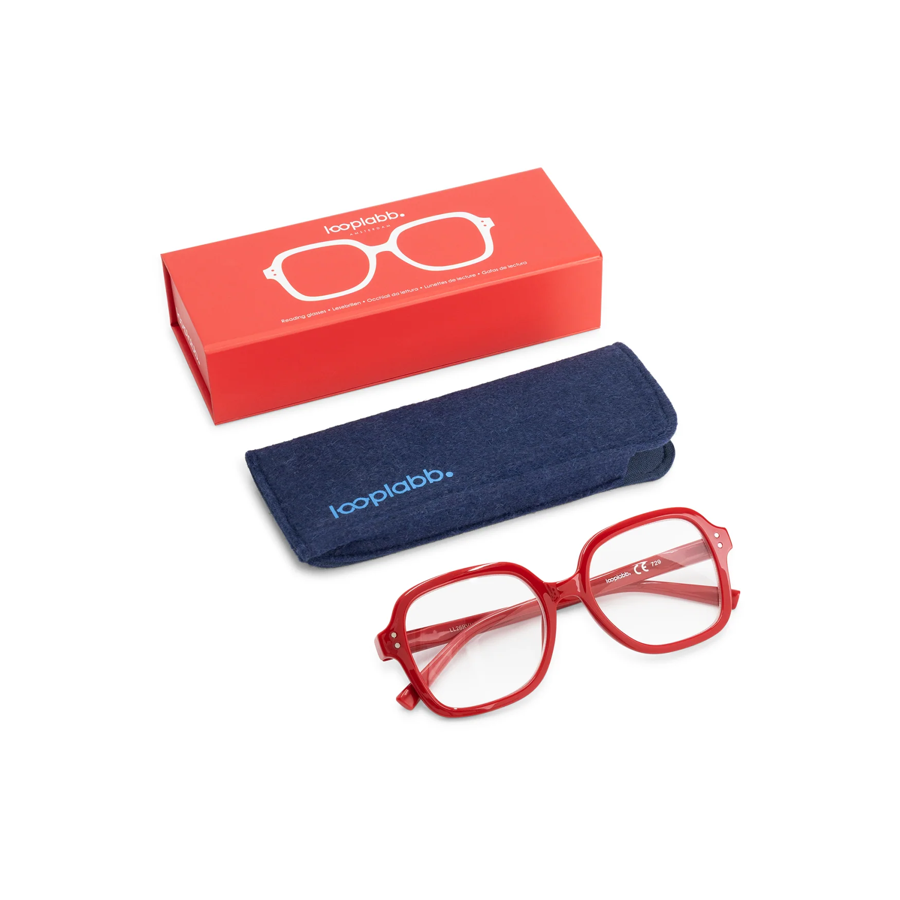 Γυαλιά Πρεσβυωπίας Looplabb Colette Red Velvet