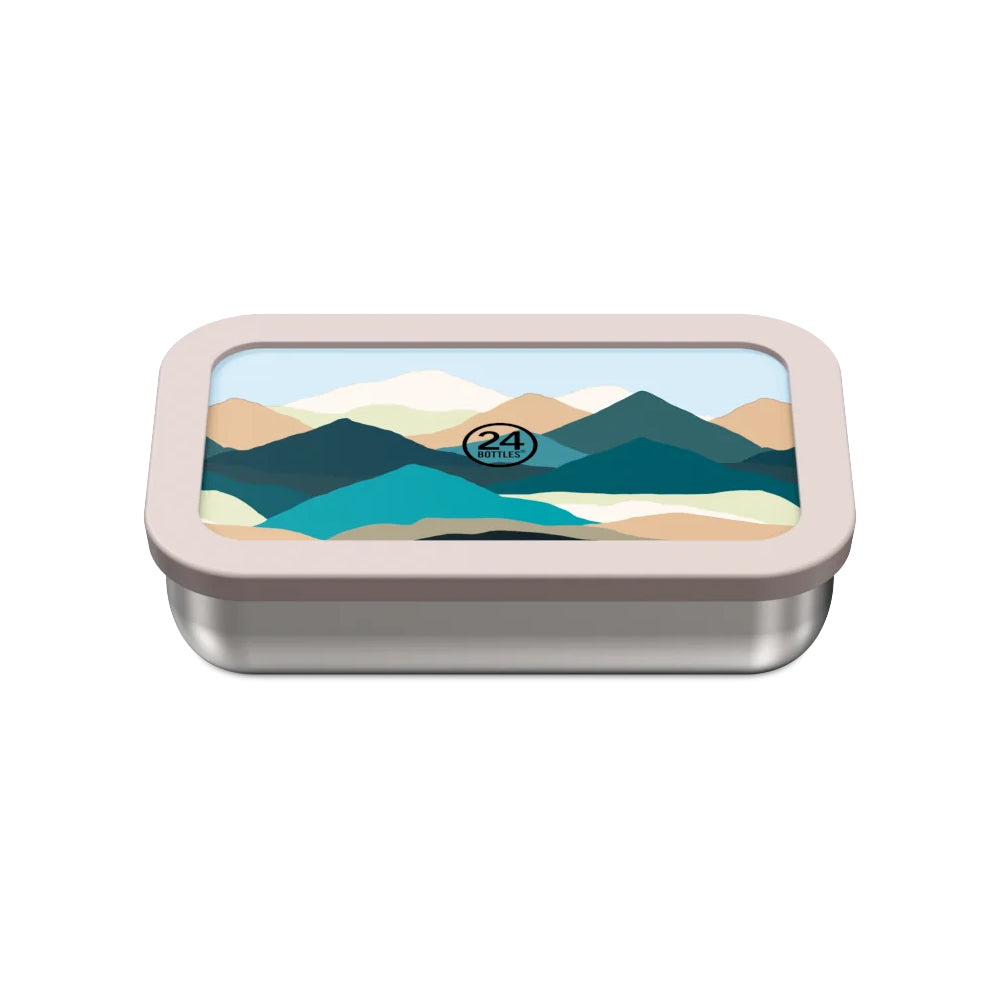 24Bottles Snack Box από Ανοξείδωτο Ατσάλι Mountains