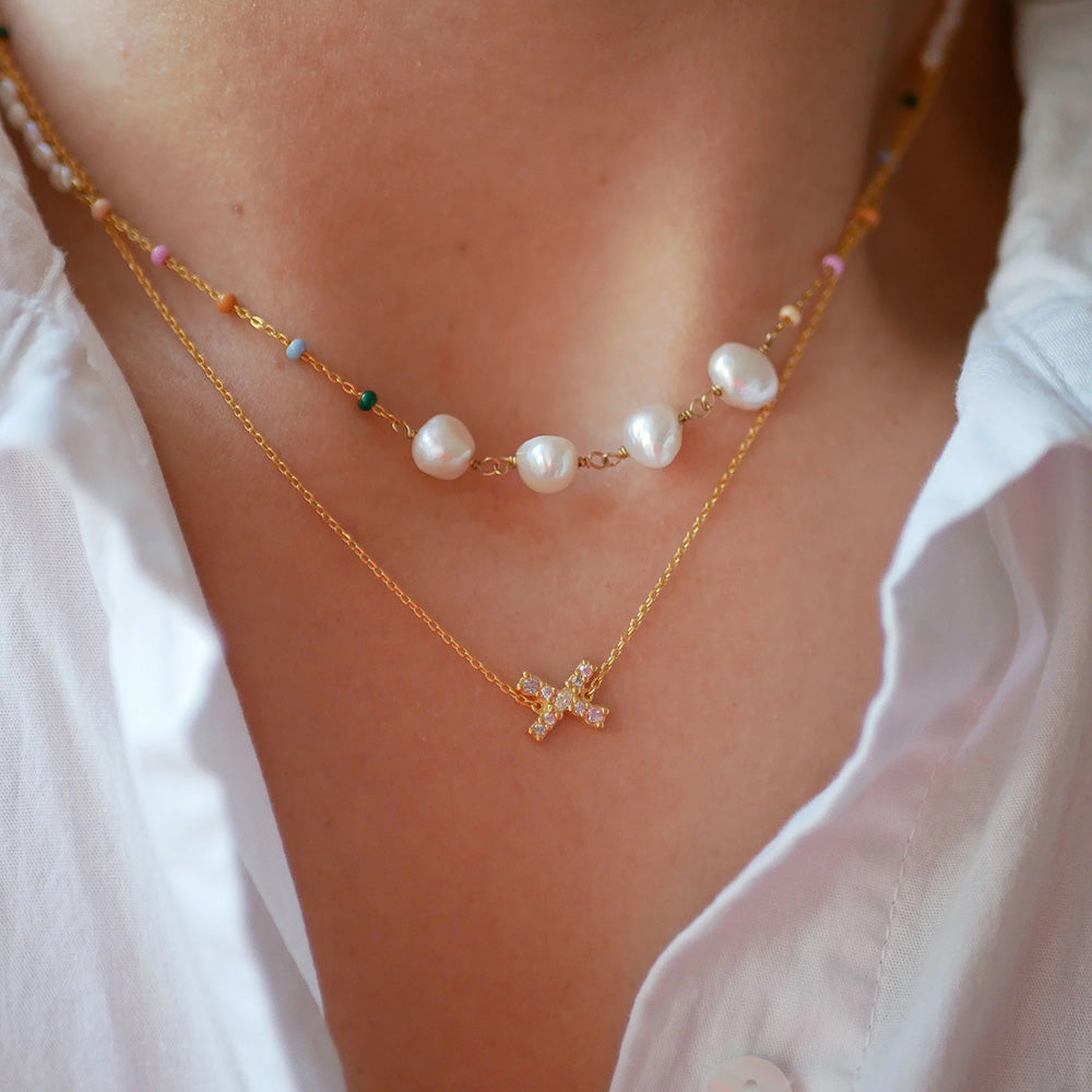 Enamel Necklace My Name X N78G