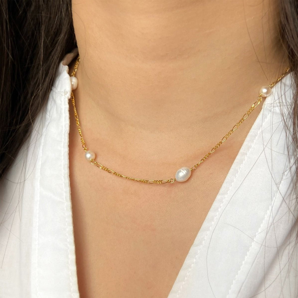 Κολιέ Enamel Brielle Gold