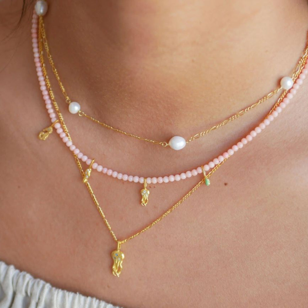 Κολιέ Enamel Brielle Gold