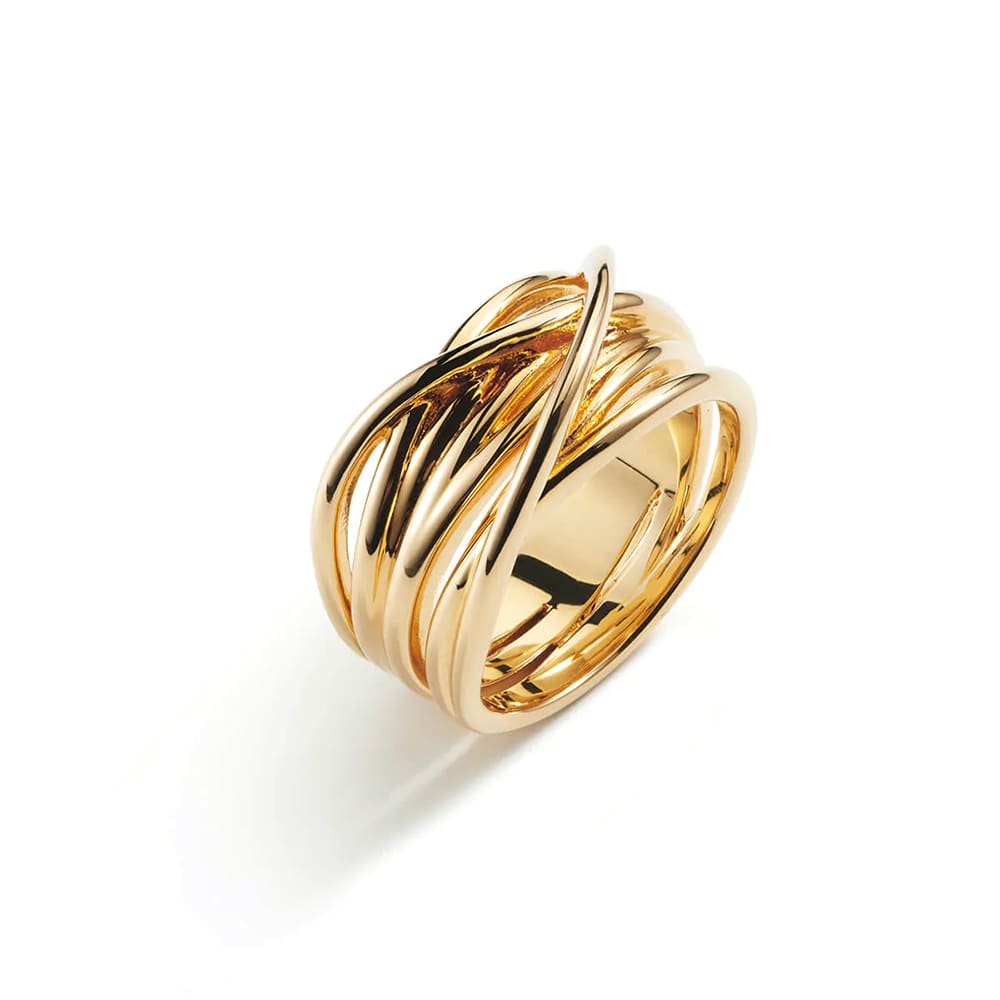 Aleyole One In A Million Gold Ring RG4450