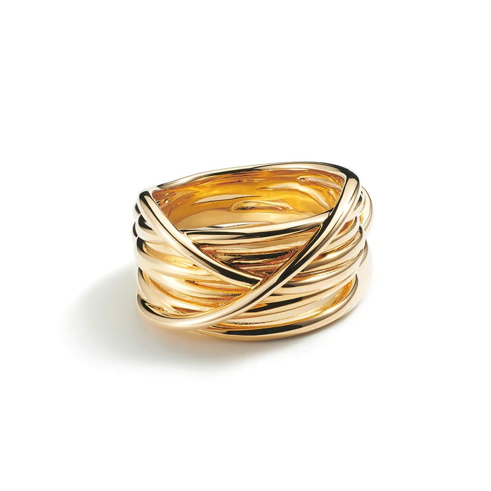 Aleyole One In A Million Gold Ring RG4450