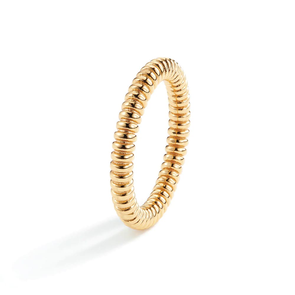 Aleyole Circuit Gold Ring RG4474