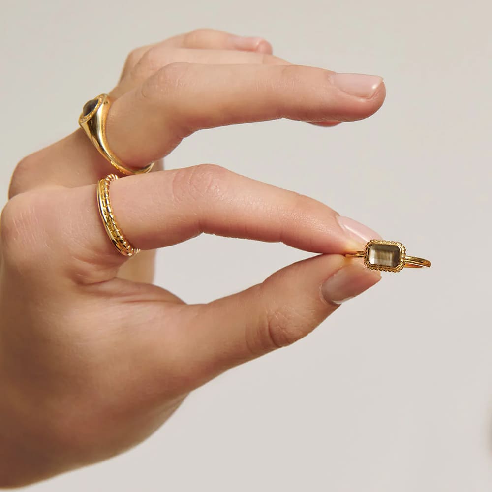 Aleyole Atomic Gold Ring RG4479