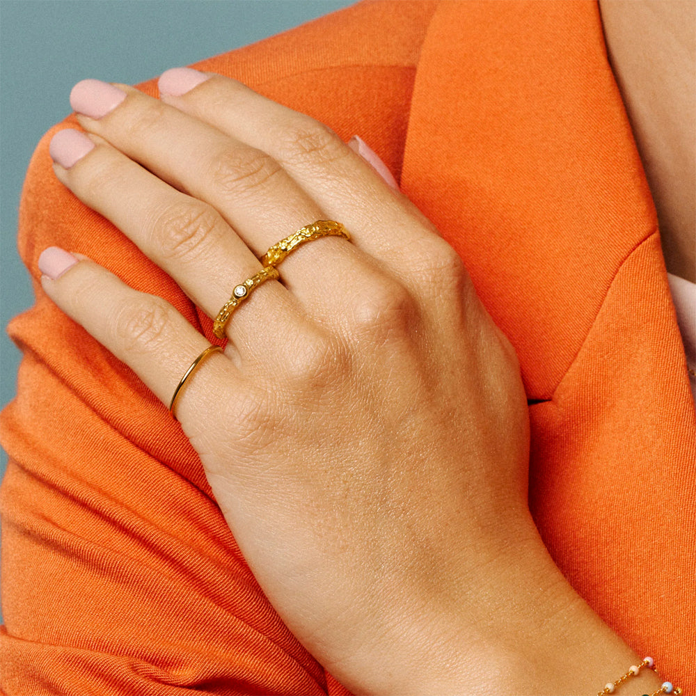 Enamel Ring Coralie R57GM