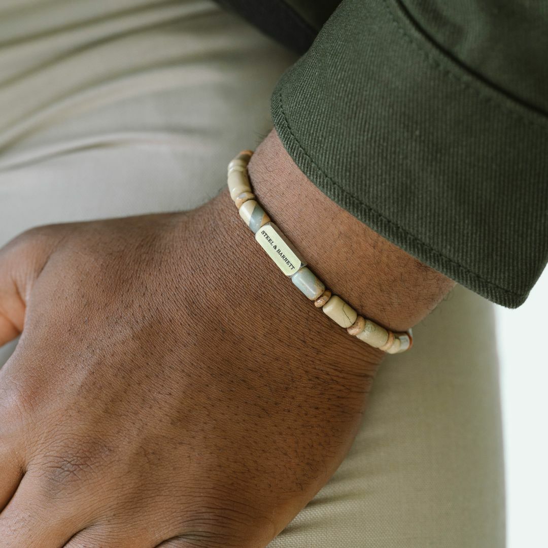 Steel & Barnett Βραχιόλι Stones Bracelet Colourful Cal SBCC01