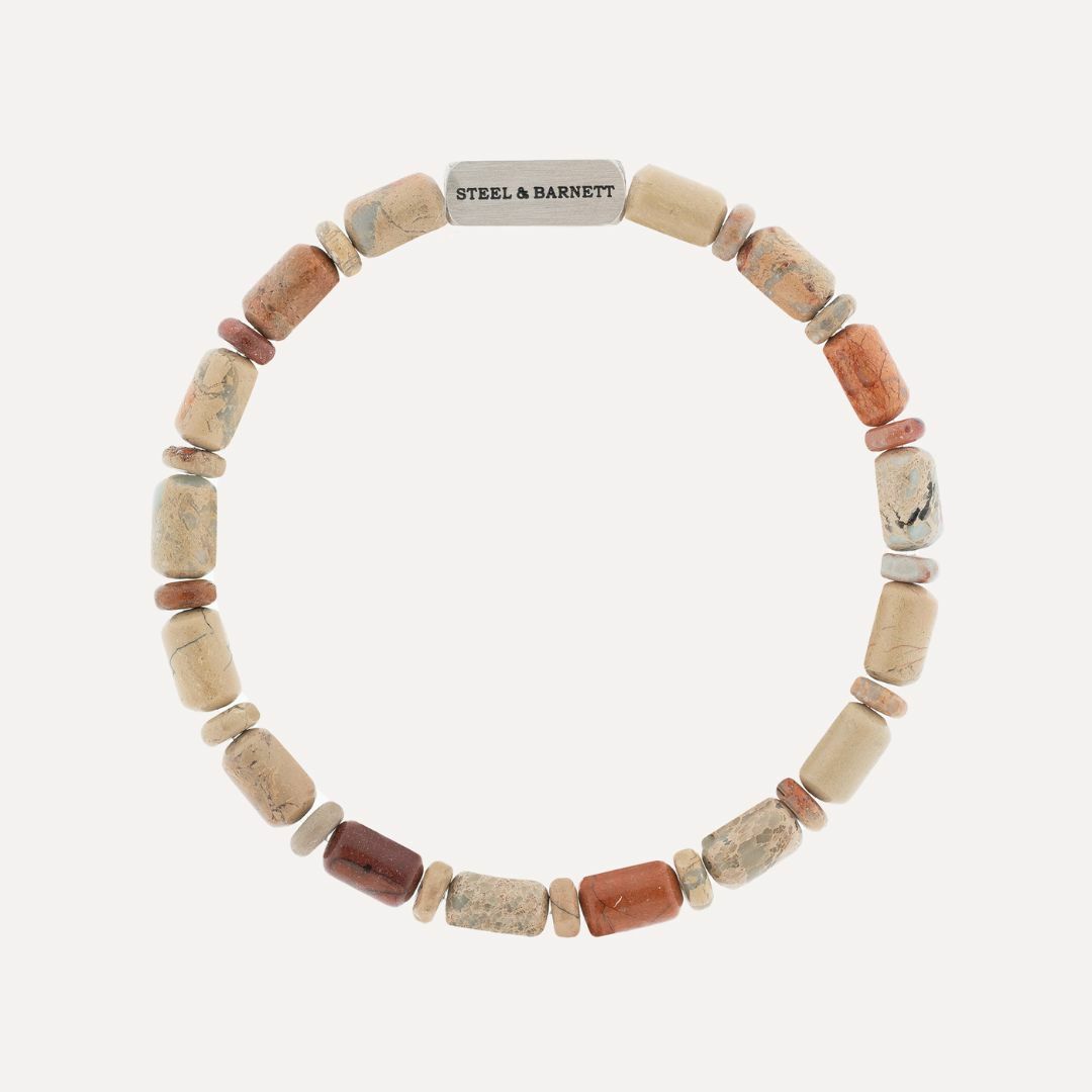 Steel & Barnett Βραχιόλι Stones Bracelet Colourful Cal SBCC01