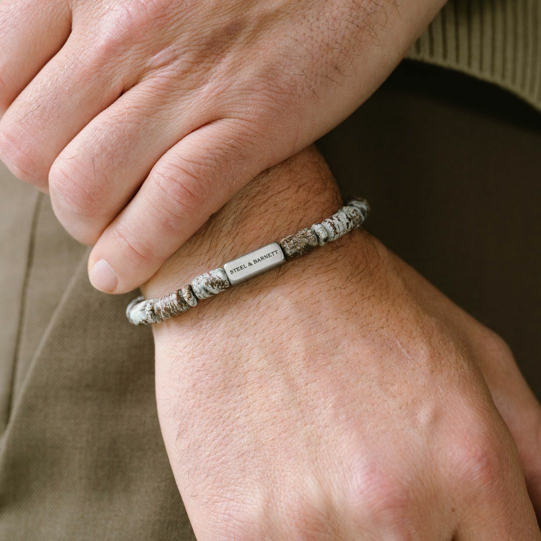 Steel & Barnett Βραχιόλι Stones Bracelet Colourful Cal 02