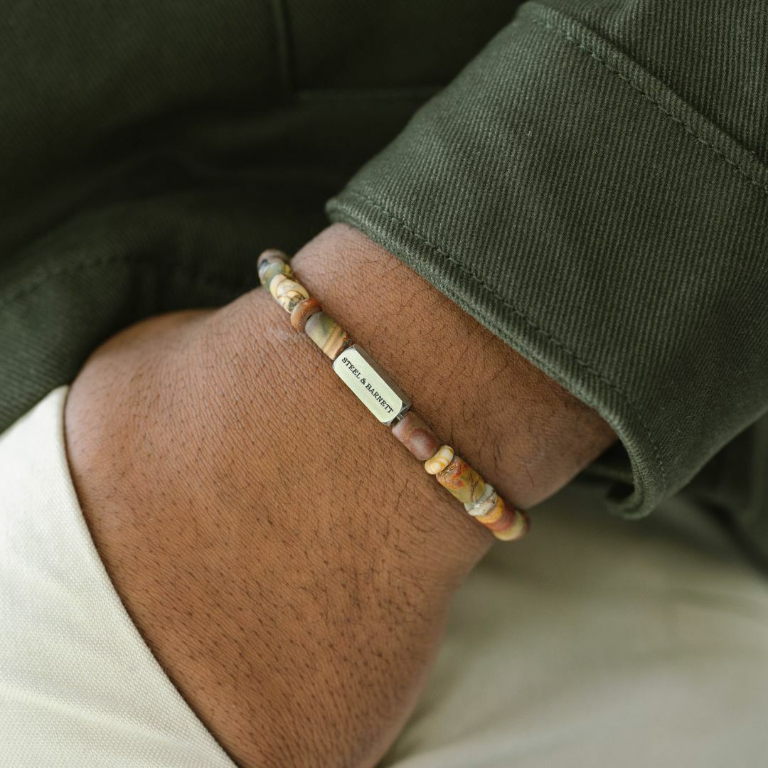 Steel & Barnett Βραχιόλι Stones Bracelet Colourful Cal SBCC03