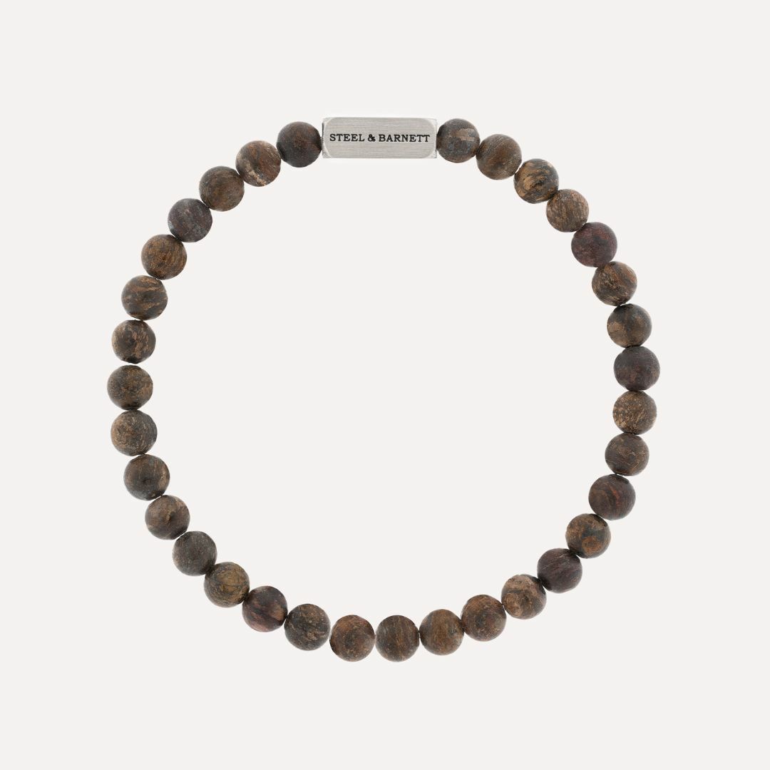 Steel & Barnett Βραχιόλι Stones Bracelet Natural Ned 03