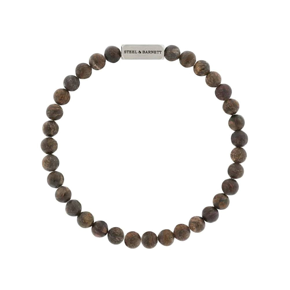 Steel & Barnett Βραχιόλι Stones Bracelet Natural Ned 03