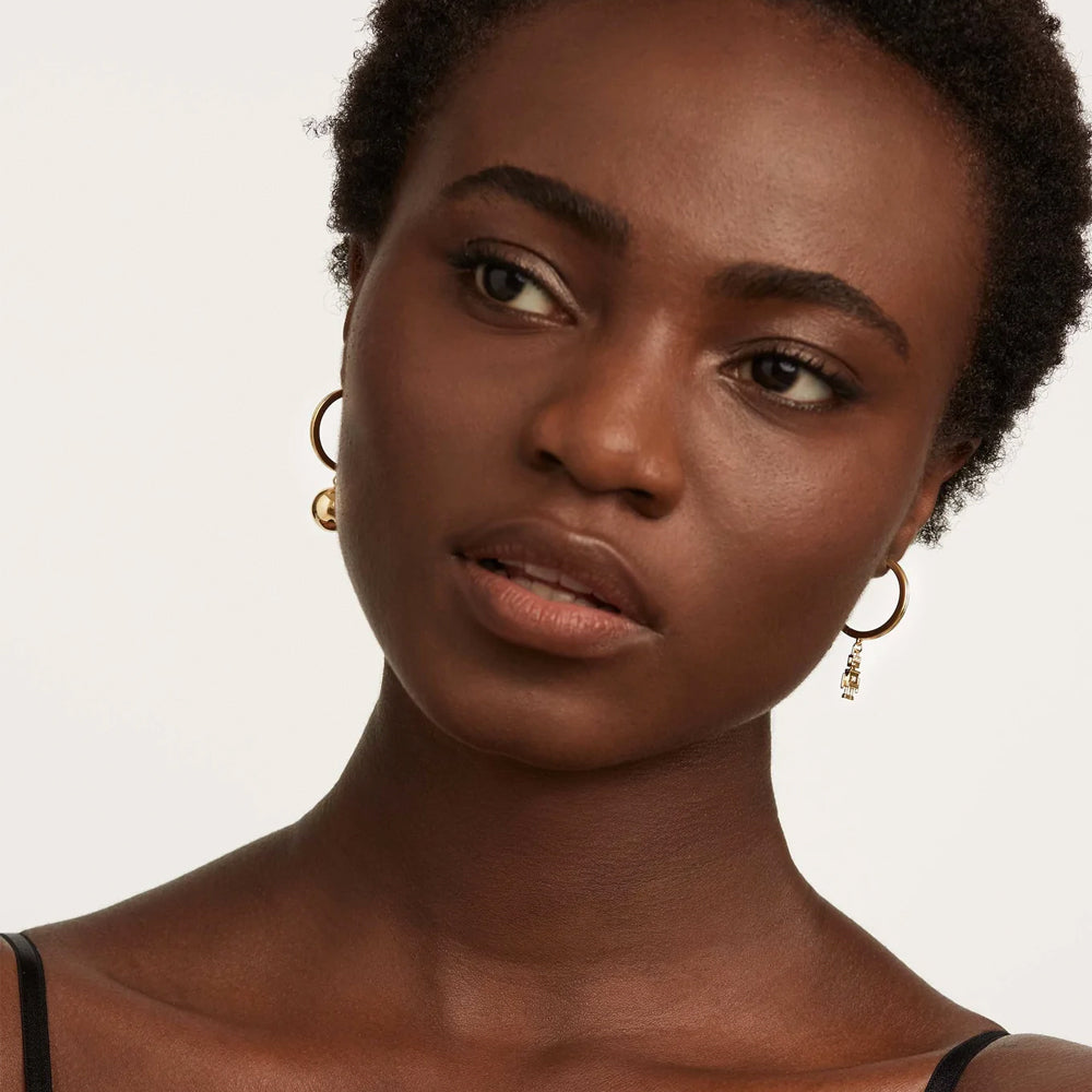 PDPaola Space Age Gold Earrings