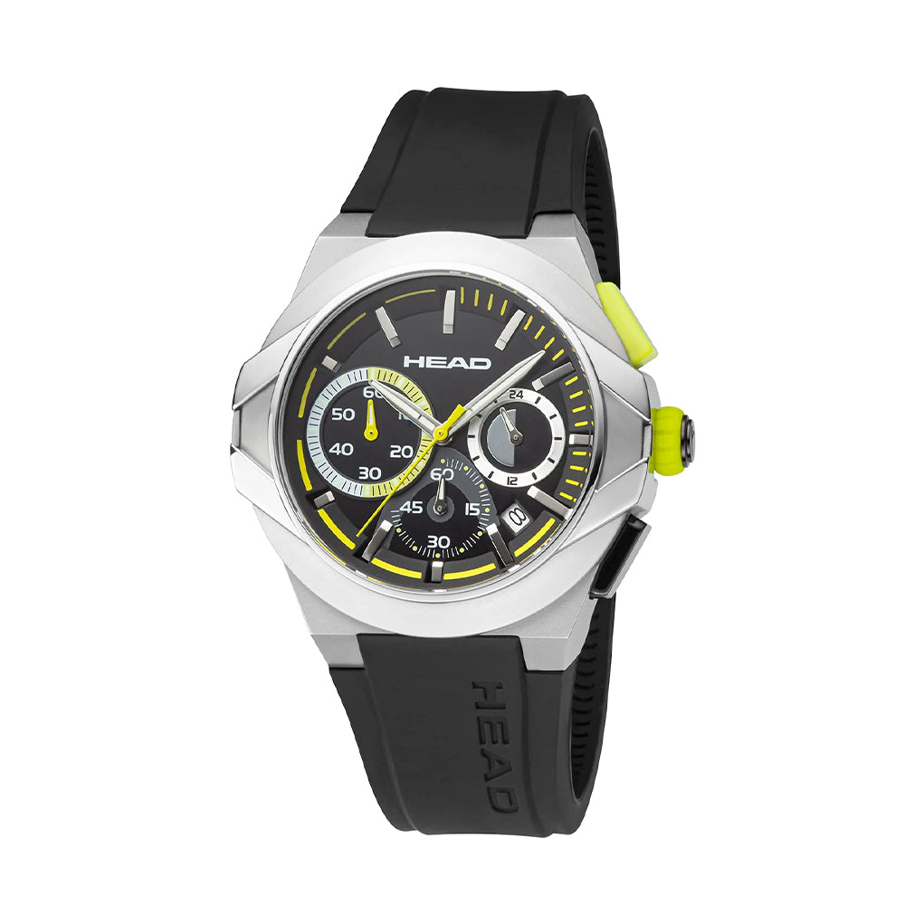 Head Watch Stockholm 44mm SIlver/Black H800602