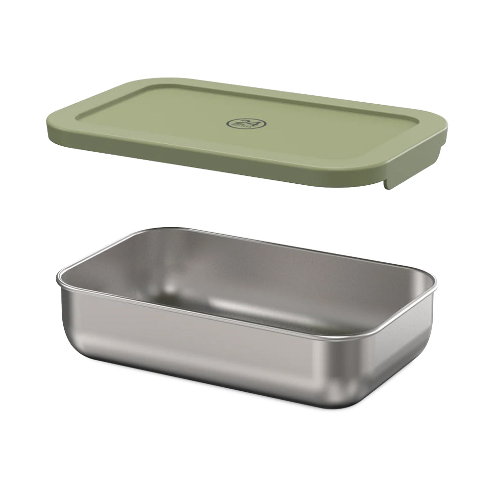 24Bottles Snack Box από Ανοξείδωτο Ατσάλι Sage