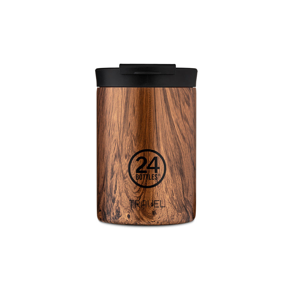 24BOTTLES Travel Tumbler 350ml Sequoia Wood