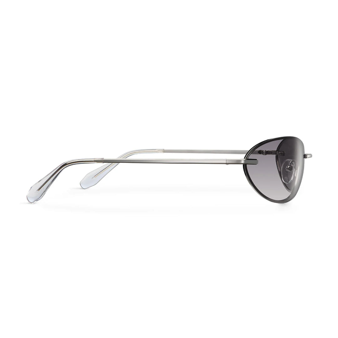 Meller Temba All Silver Sunglasses