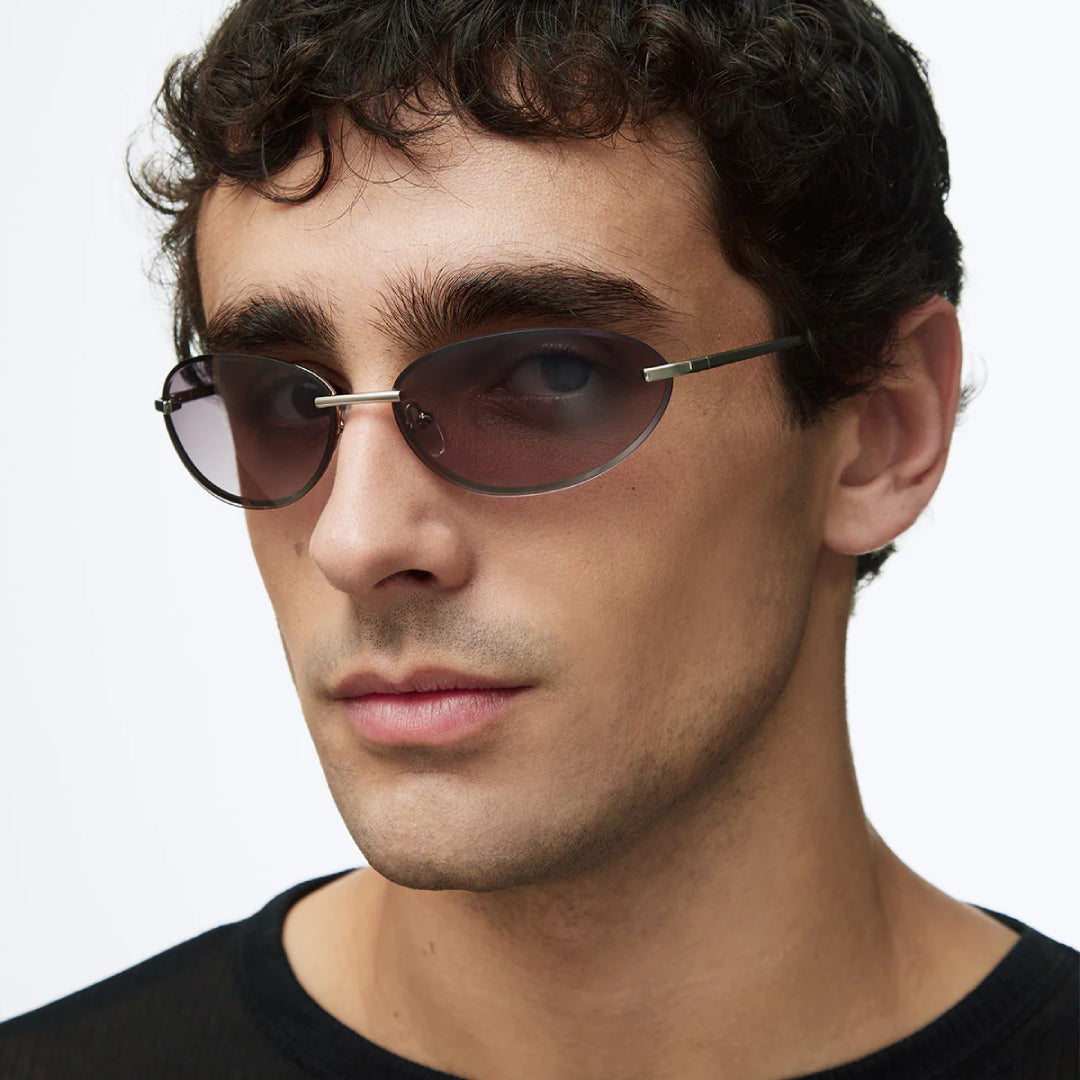 Meller Temba All Silver Sunglasses
