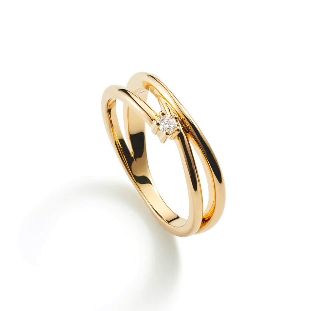 Aleyole Twice The Gold Ring RG4452
