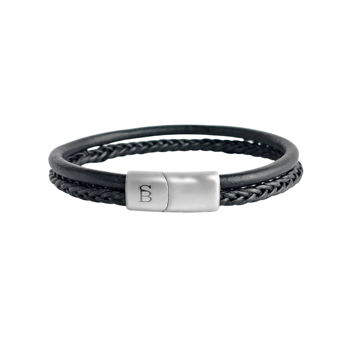 Steel & Barnett Βραχιόλι Leather Bracelet Denby LBD005