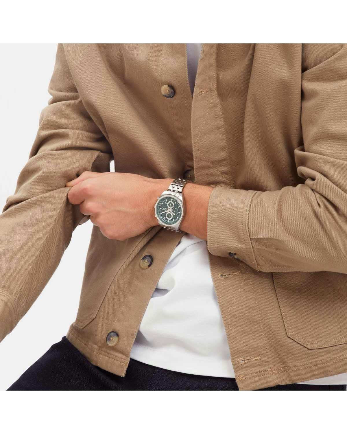 Ρολόι BREIL Tribe Sky Volt Chronograph Silver Stainless Steel Bracelet
