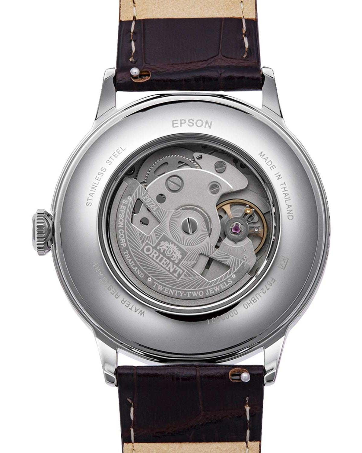 Ρολόι ORIENT Classic Bambino Automatic Brown Leather Strap